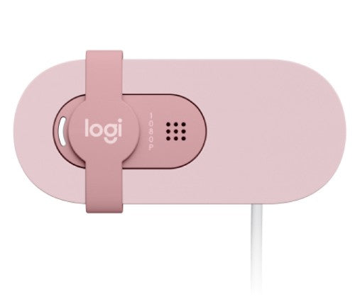 Logitech Brio 100 webcam 2 MP 1920 x 1080 pixels USB Rose