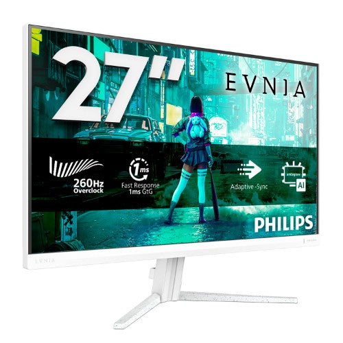 Philips 27M2N3201PL/00 computer monitor 68.6 cm (27") 1920 x 1080 pixels Full HD LCD White