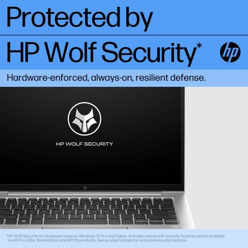 HP EliteBook 840 G10 Intel® Core™ i5 i5-1335U Laptop 35.6 cm (14") WUXGA 8 GB DDR5-SDRAM 256 GB SSD Wi-Fi 6E (802.11ax) Windows 11 Pro Silver