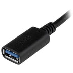 StarTech.com 6in (15cm) USB-C to USB-A Adapter, USB 5Gbps, 3A, USB-C Male to USB-A Female Converter, USB-IF Certified - Thunderbolt Compatible