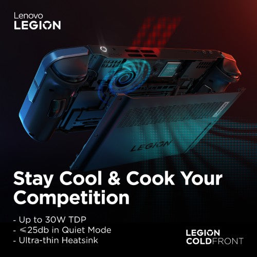 Lenovo Legion Go portable game console 22.4 cm (8.8") 512 GB Touchscreen Wi-Fi Black