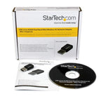 StarTech.com USB 2.0 AC600 Mini Dual Band Wireless-AC Network Adapter - 1T1R 802.11ac WiFi Adapter