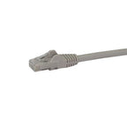 StarTech.com 100ft CAT6 Ethernet Cable - Gray CAT 6 Gigabit Ethernet Wire -250MHz 100W PoE RJ45 UTP Network/Patch Cord Snagless w/Strain Relief Individually Tested