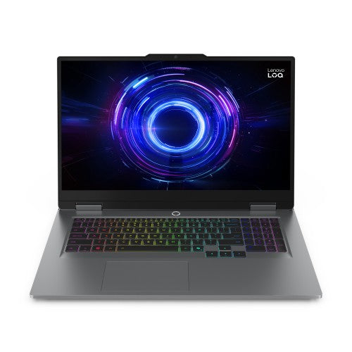 Lenovo LOQ 17IRX10 Intel® Core™ i7 i7-13650HX Laptop 43.9 cm (17.3") Full HD 24 GB DDR5-SDRAM 1 TB SSD NVIDIA® GeForce RTX™ 5050 Wi-Fi 6 (802.11ax) Windows 11 Home English Grey