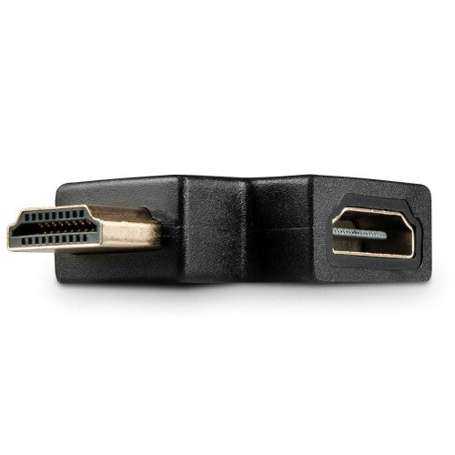 Lindy HDMI 90 Degree Right Angled Adapter, Black