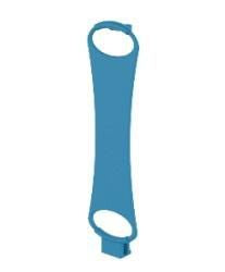 Zebra SG-TC2W-HSTRP1-01 holder Handheld mobile computer Blue