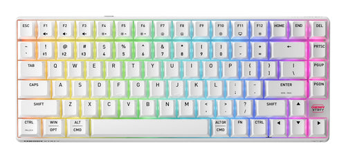 CHERRY XTRFY K33 Compact Wireless keyboard Gaming USB + RF Wireless + Bluetooth QWERTY US English White