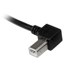 StarTech.com 3m USB 2.0 A to Left Angle B Cable - M/M