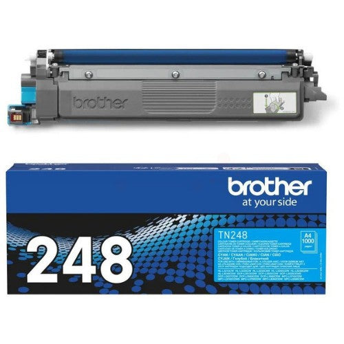 Brother TN-248C Toner-kit cyan, 1K pages ISO/IEC 19752 for Brother DCP-L 3500/HL-L 8200