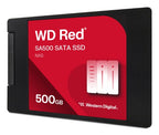Western Digital Red WD ™ SA500 SATA SSD 2,5"/7 mm POWERED BY SANDISK 500 GB