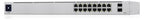 Ubiquiti UniFi 16-Port PoE Managed L2/L3 Gigabit Ethernet (10/100/1000) Power over Ethernet (PoE) 1U Silver