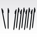 Motorola KT-119150-50R stylus pen Black