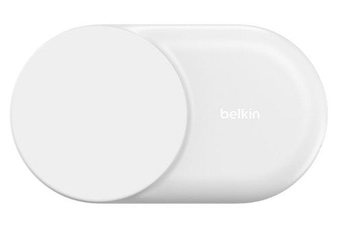 Belkin WIZ039MYWH mobile device charger Headphones, Smartphone White USB Wireless charging Fast charging Indoor
