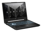 ASUS TUF Gaming A15 FA506NF-HN008W laptop AMD Ryzen™ 5 7535H 39.6 cm (15.6") Full HD 16 GB DDR5-SDRAM 512 GB SSD NVIDIA GeForce RTX 2050 Wi-Fi 6 (802.11ax) Windows 11 Home Belgian Black