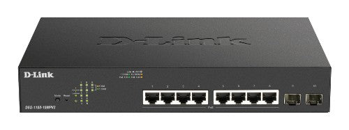 D-Link 10-Port PoE+ Gigabit Smart Managed Switch