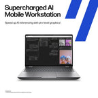 HP ZBook Fury G1i Intel Core Ultra 9 285HX Mobile workstation 40.6 cm (16") 2.5K 32 GB DDR5-SDRAM 1 TB SSD NVIDIA RTX PRO 3000 Blackwell Wi-Fi 7 (802.11be) Windows 11 Pro AI Workstation, AI PC Silver