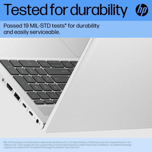 HP ProBook 450 G10 Intel® Core™ i5 i5-1335U Laptop 39.6 cm (15.6") Full HD 16 GB DDR4-SDRAM 512 GB SSD Wi-Fi 6E (802.11ax) Windows 11 Pro Silver