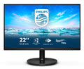 Philips V Line 222V8LA/00 computer monitor 54.6 cm (21.5") 1920 x 1080 pixels Full HD LCD Black
