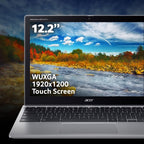 Acer Chromebook NX.KYTEK.003 laptop Intel® N N100 30.5 cm (12") Touchscreen WUXGA 4 GB LPDDR5-SDRAM 128 GB eMMC Wi-Fi 6E (802.11ax) ChromeOS Silver
