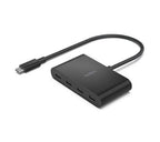 Belkin AVC018BTBK interface hub USB Type-C 10000 Mbit/s Black