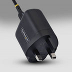 StarTech.com 65W USB-C Laptop Charger, GaN Charger with Power Adapter Brick for Dell, XPS, HP ProBook, MacBook Pro, Microsoft Surface Pro, Black