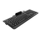 CHERRY SECURE BOARD 1.0 keyboard Office USB QWERTY Nordic Black