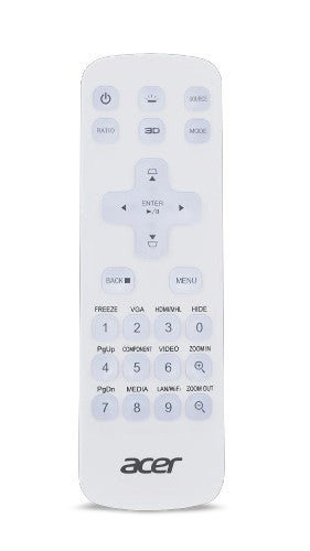 Acer MC.JQ011.005 remote control IR Wireless Universal Press buttons