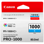 Canon 0547C001/PFI-1000C Ink cartridge cyan, 5.03K pages 80ml for Canon Pro 1000