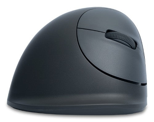 R-Go Tools Vertical mouse R-Go HE Basic, ergonomic mouse, medium (hand size ≥ 185 mm), right-handed, Bluetooth, grey