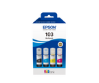 Epson C13T00S64A/103 Ink bottle multi pack Bk,C,M,Y, 4x4.5K pages 70ml Pack=4 for Epson L 1110