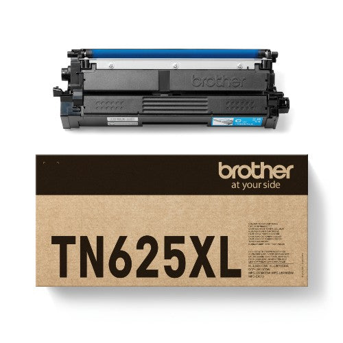 Brother TN-625XLC Toner-kit cyan high-capacity, 4.5K pages ISO/IEC 19752 for Brother HL-L 8430/8570