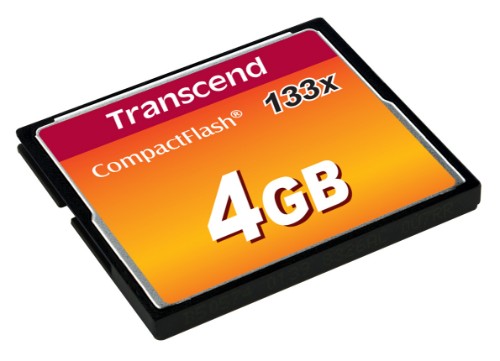 Transcend CompactFlash 133x 4GB