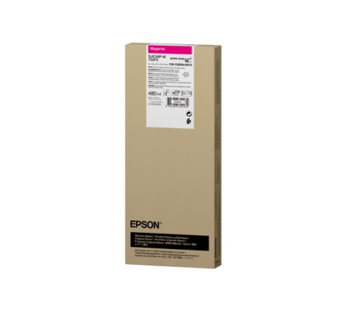 Epson C13T55P340/SJIC-48-P-M Ink cartridge magenta 480ml for Epson ColorWorks C 8000 e BK/MK