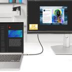 StarTech.com 3ft (1m) USB-C to HDMI Adapter Cable, 8K 60Hz, 4K 144Hz, HDR10, USB Type-C to HDMI 2.1 Video Converter Cable, USB-C DP Alt Mode/USB4/Thunderbolt 3/4 Compatible - USB-C Laptop to HDMI Monitor