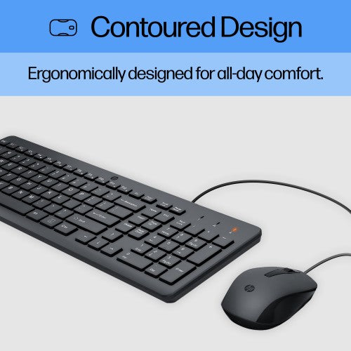 HP 150 Wired Mouse and Keyboard