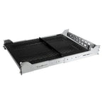 StarTech.com 2U Vented Sliding Server Rack Shelf w/ Cable Management Arm - 27.7 to 31.6in Adjustable Mounting Depth - 50lb - 19" Server Tray Shelf for Equipment Rack - 24in Deep