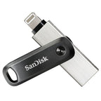 SanDisk 00183588 USB flash drive 128 GB USB Type-A / Lightning 3.2 Gen 1 (3.1 Gen 1) Black, Silver