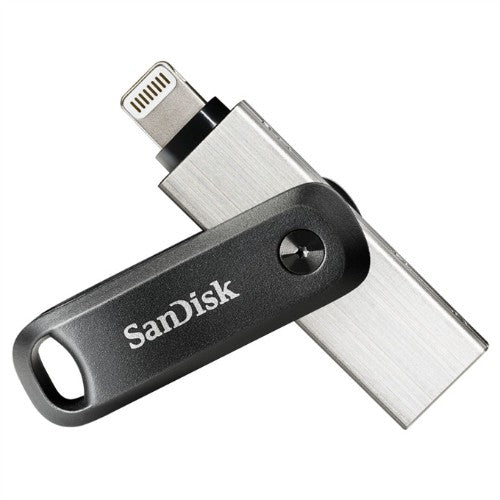 SanDisk 00183588 USB flash drive 128 GB USB Type-A / Lightning 3.2 Gen 1 (3.1 Gen 1) Black, Silver