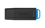 Kingston Technology DataTraveler 128GB Portable USB 3.2 Gen 1 Exodia Black/Blue