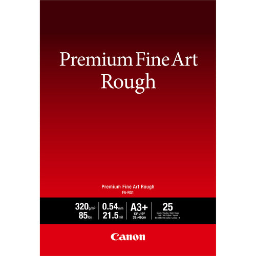 Canon FA-RG1 Premium Fine Art Rough Paper, A3 Plus, 25 sheets