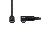 StarTech.com 2.6ft (80cm) Right Angle Thunderbolt 5 Cable, 80Gbps/Up to 120Gbps, 240W PD, 8K 60Hz, Certified Thunderbolt Cable, Compatible w/Thunderbolt 4/USB4/USB-C