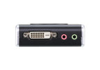 ATEN 2-Port USB DVI/Audio Cable KVM Switch with Remote Port Selector