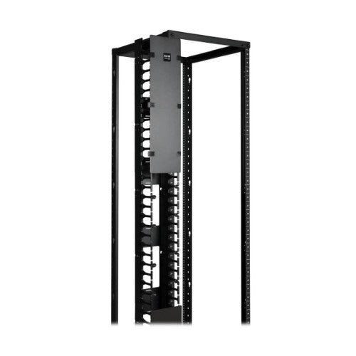 Tripp Lite SRCABLEVRT6 SmartRack 6-in. (15.24 cm) Wide High Capacity Vertical Cable Manager - Double finger duct with cover