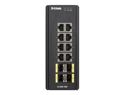 D-Link 12-Port L2 Managed Switch Switch with 8 x 10/100/1000BaseT(X) & 4 x 100/1000BaseSFP