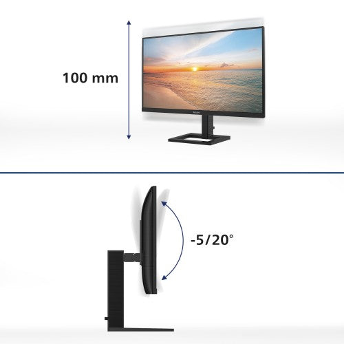 Philips 1000 series 27E1N1800AE/00 computer monitor 68.6 cm (27") 3840 x 2160 pixels 4K Ultra HD LED Black