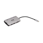Tripp Lite U442-DOCK5-GY USB-C Dock - 4K HDMI, USB 3.x (5Gbps), USB-A/C Hub Ports, GbE, Memory Card, 100W PD Charging
