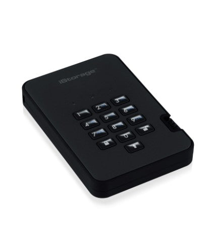 iStorage diskAshur² SSD 1TB Black | Secure Portable Solid State Drive |AES-XTS 256-bit Hardware Encryption | PIN protected | OS & Platform Independent | TAA Compliant |Brute force hack defence | Dust/Water Resistant