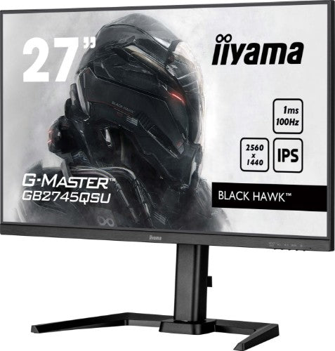 iiyama G-MASTER Get ahead with the GB2745QSU with IPS Panel Technology and 1ms MPRT
