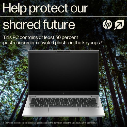 HP EliteBook 630 G10 Intel® Core™ i5 i5-1335U Laptop 33.8 cm (13.3") Full HD 16 GB DDR4-SDRAM 256 GB SSD Wi-Fi 6E (802.11ax) Windows 11 Pro Silver