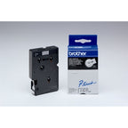 Brother TC-101 DirectLabel black on Transparent 12mm x 7,7m for Brother P-Touch TC 9-12mm